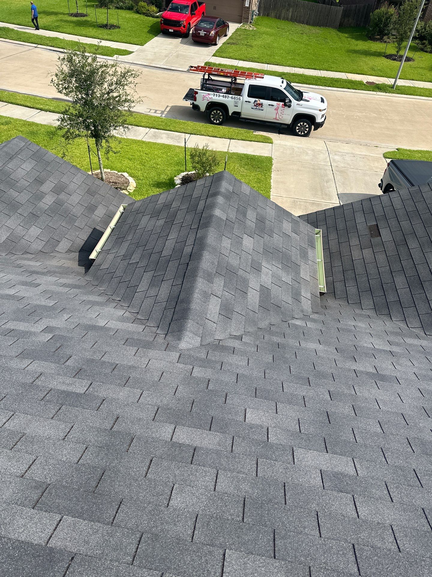 Residential Roofing Repair using Owen's Corning Duration (Lifetime) Shingles by Roof Repair Company