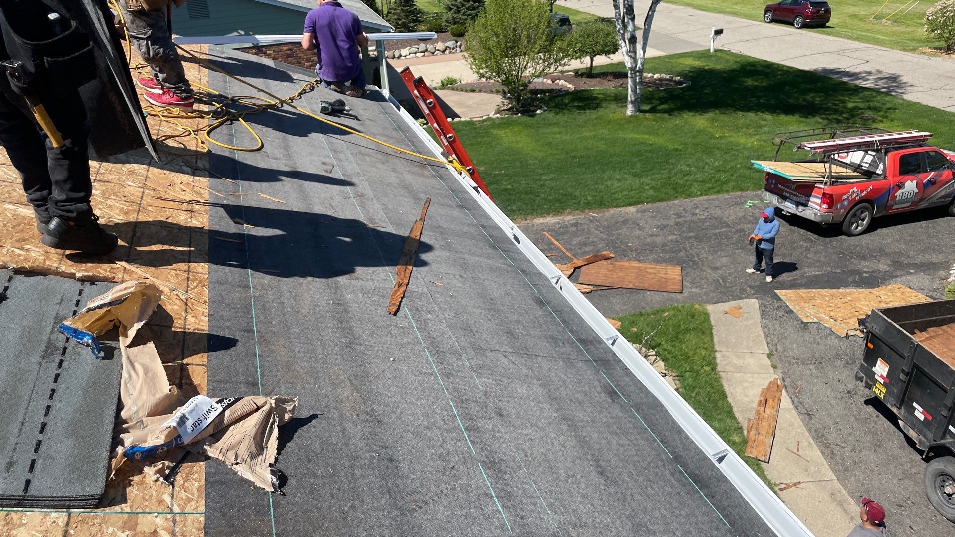 Siding Replacement using CertainTeed Landmark by 180 Contractors