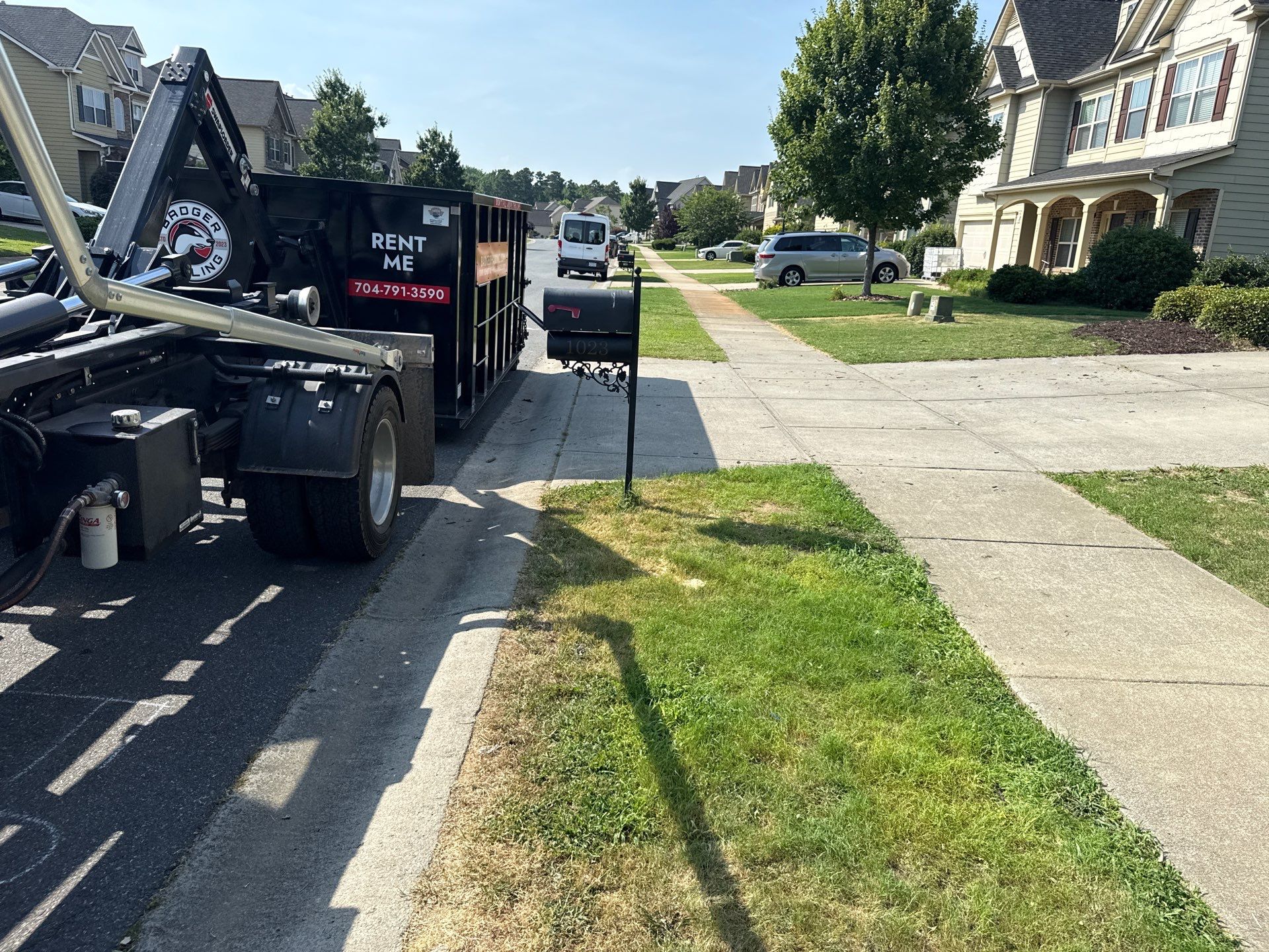 Project in Indian Trail by Badger Hauling