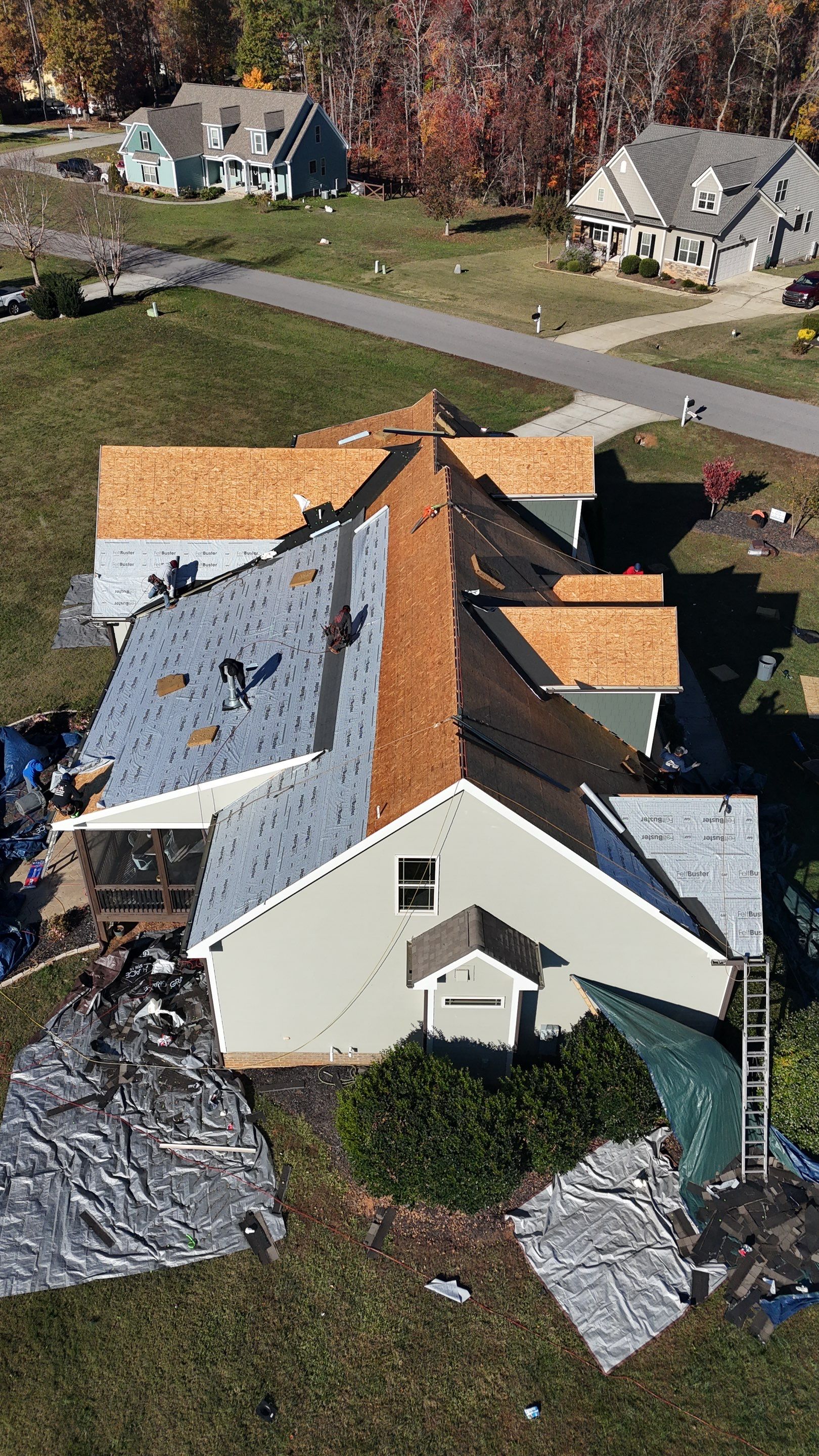 Roof Replacement - GAF Timberline HDZ Barkwood  by Pro Performance Roofing