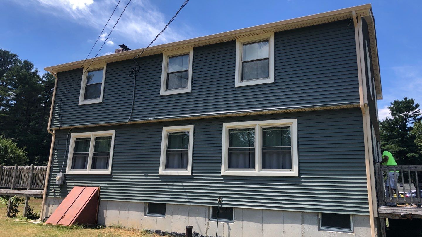 Lakeville, MA Gutter Installation using 5" K-Style Aluminum Gutter by Gutter Pro Enterprises