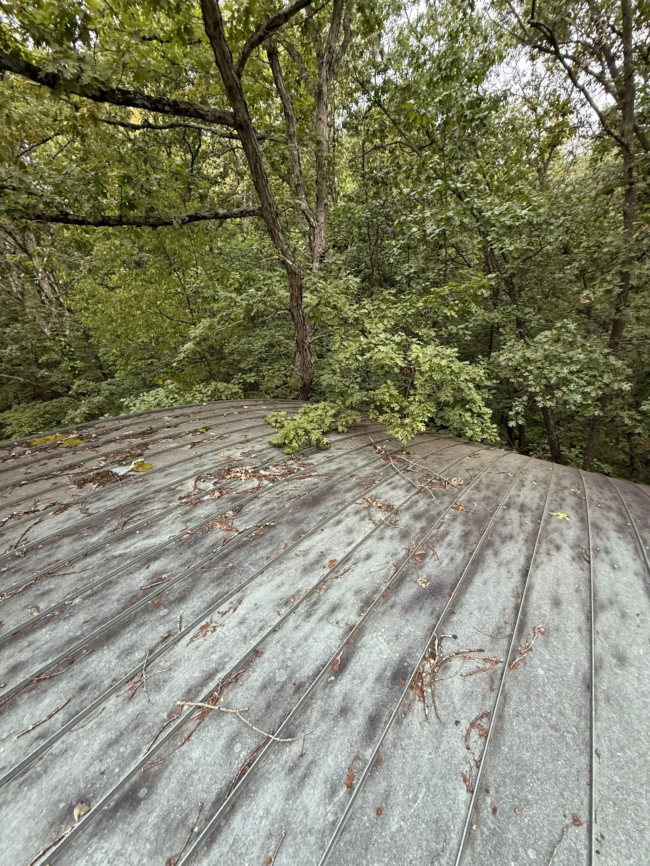 Standing Seam Curved Metal Roof System by Assured Restoration
