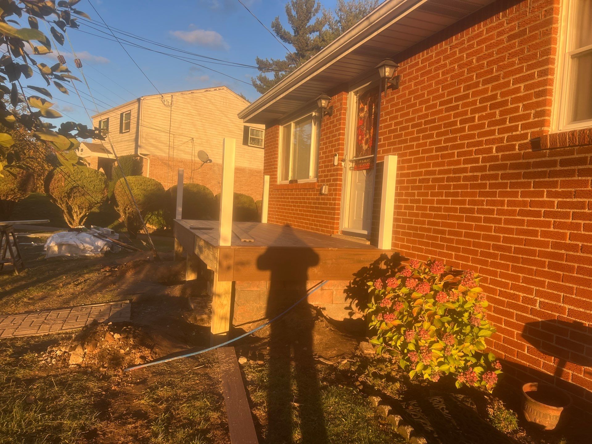 Deck and roof replacement  by Cousins Roofing Siding & Decks