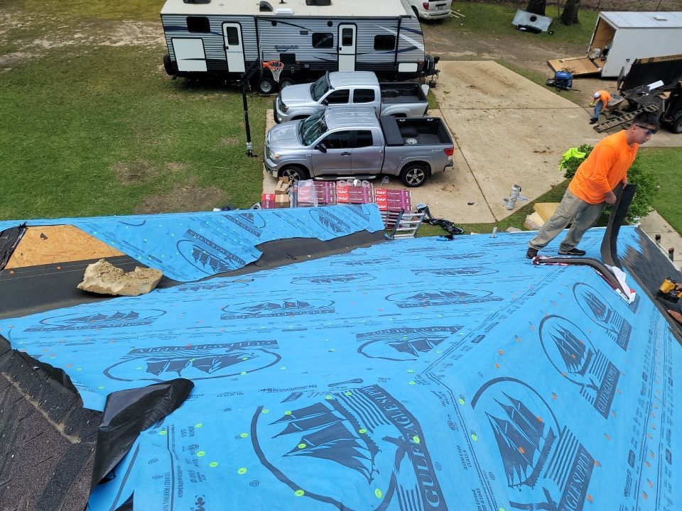 Residential Roofing Installation using Roof Replacement by American Roofing & Construction LLC