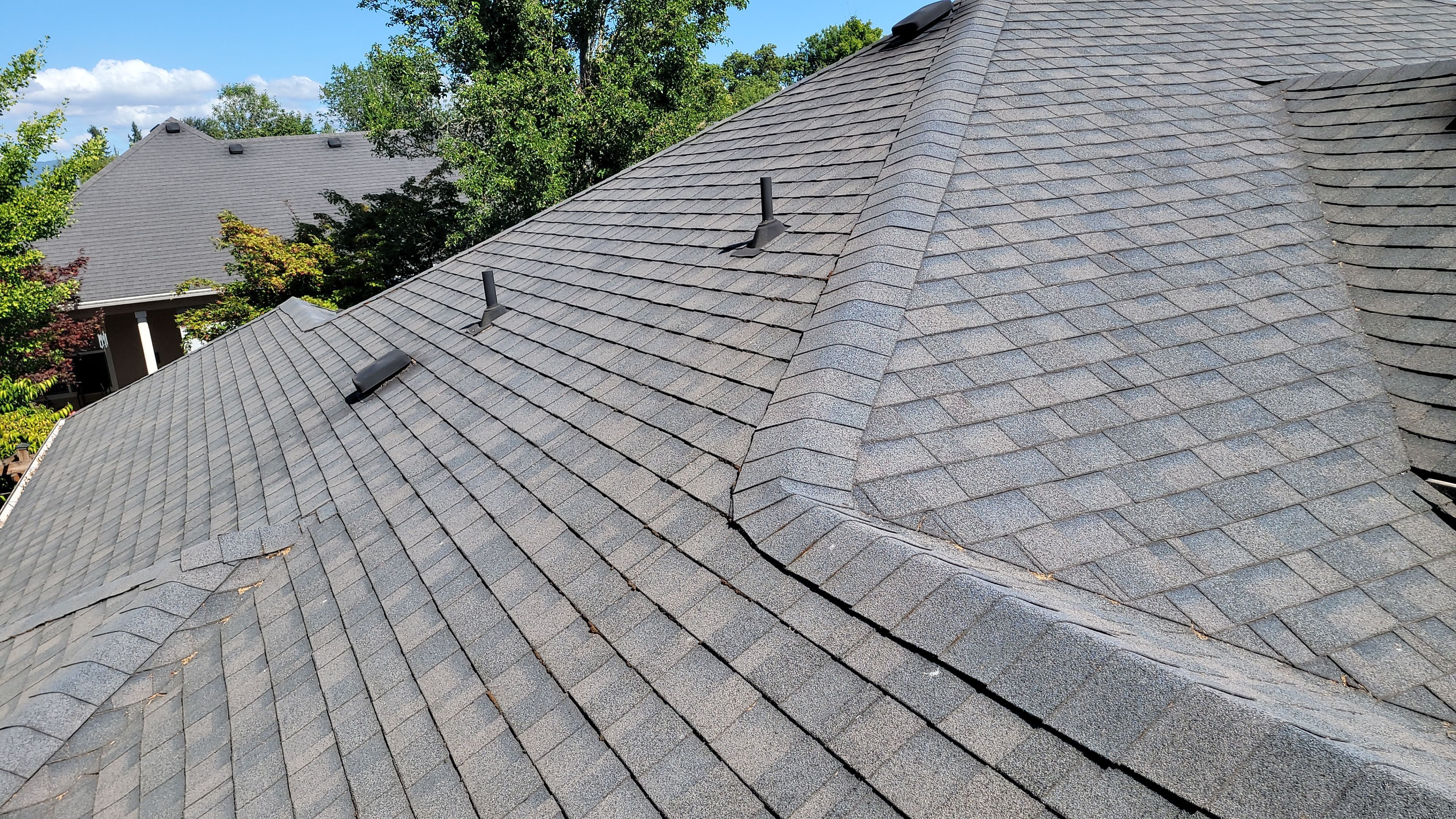 Residential Reroof Featuring Owens Corning Architectural Shingles in Eugene by BEST Roofing & Waterproofing