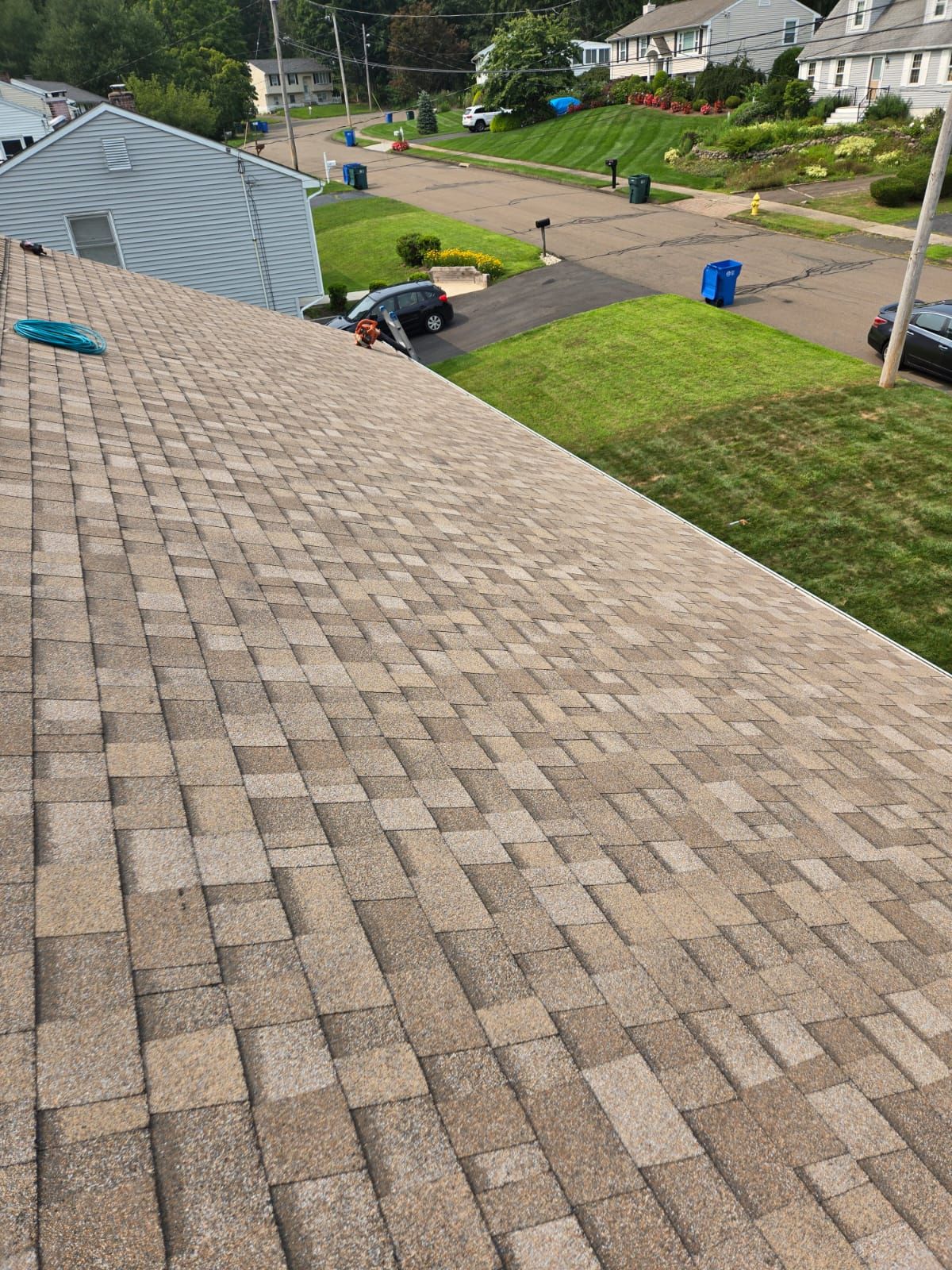 Residential Roofing Installation using Owens Corning TruDefinition Duration - Sand Castle by A Plus Exterior