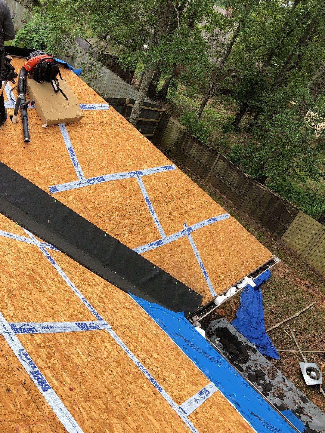 Residential Roofing Installation using Roof Replacement by American Roofing & Construction LLC
