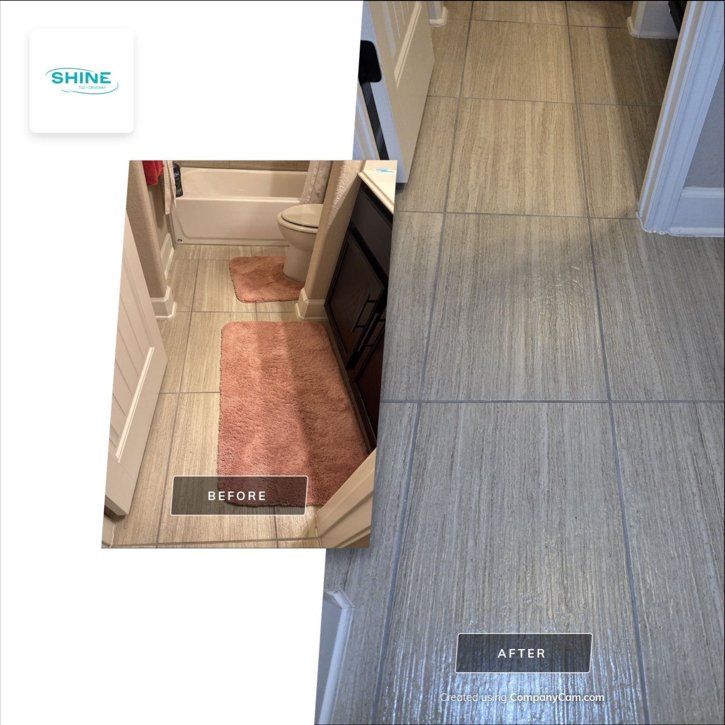 Project in Boerne by SHINE Tile and Grout Cleaning