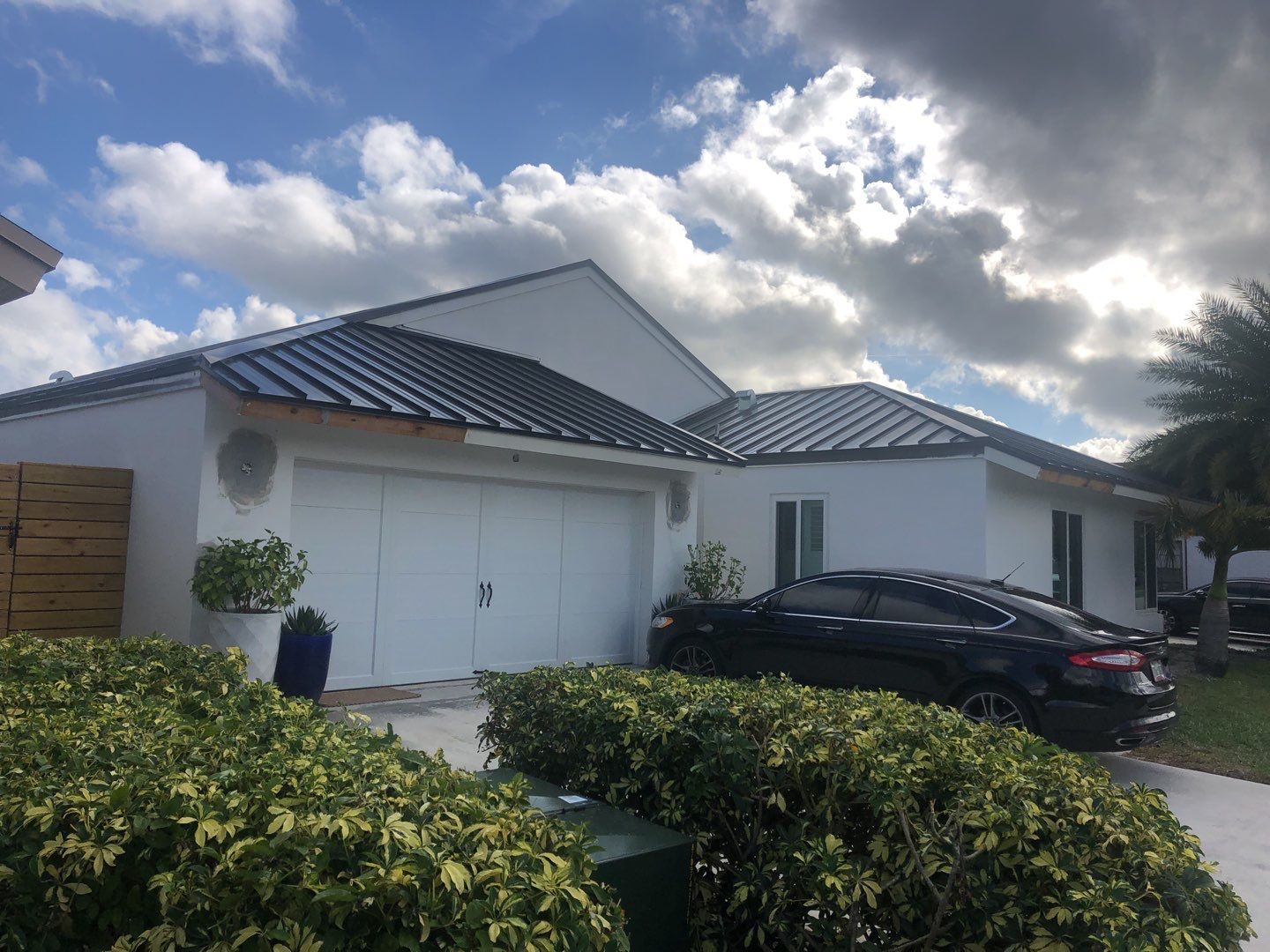 Residential Roofing Installation using 1" Nail strip metal roof by BLUES BROTHERS ROOFING