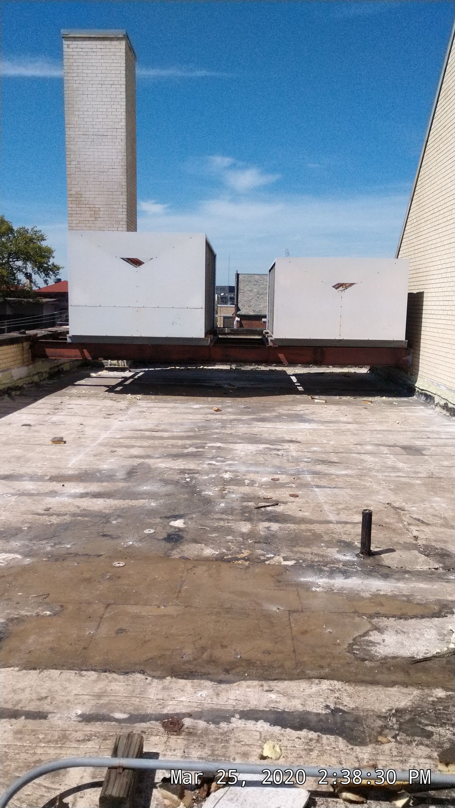 Commercial Roofing Installation using 50 mil PVC by Hostetler Roofing