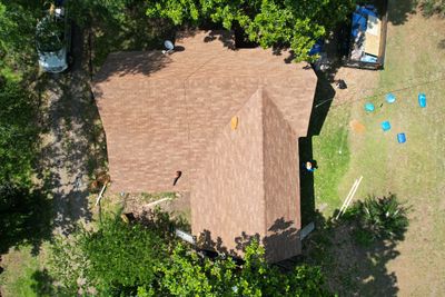 Storm Restoration Reroof: 25 Year 3-Tab Shingle