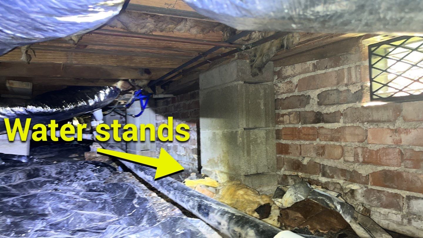 Impact Choice Encapsulation using YCS Pro Cleaner by Impact Crawlspace
