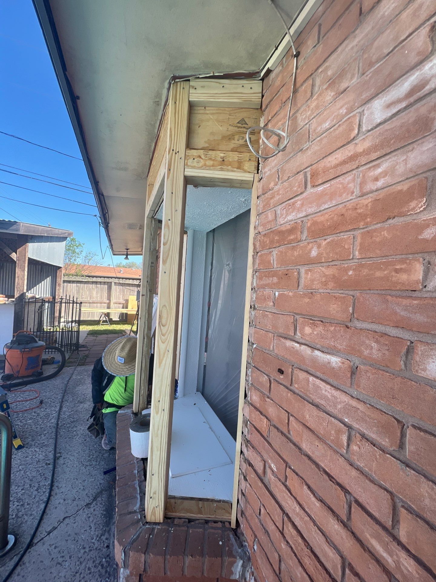 Windows in Brick with a Bay Window by Bayfront Roofing and Construction