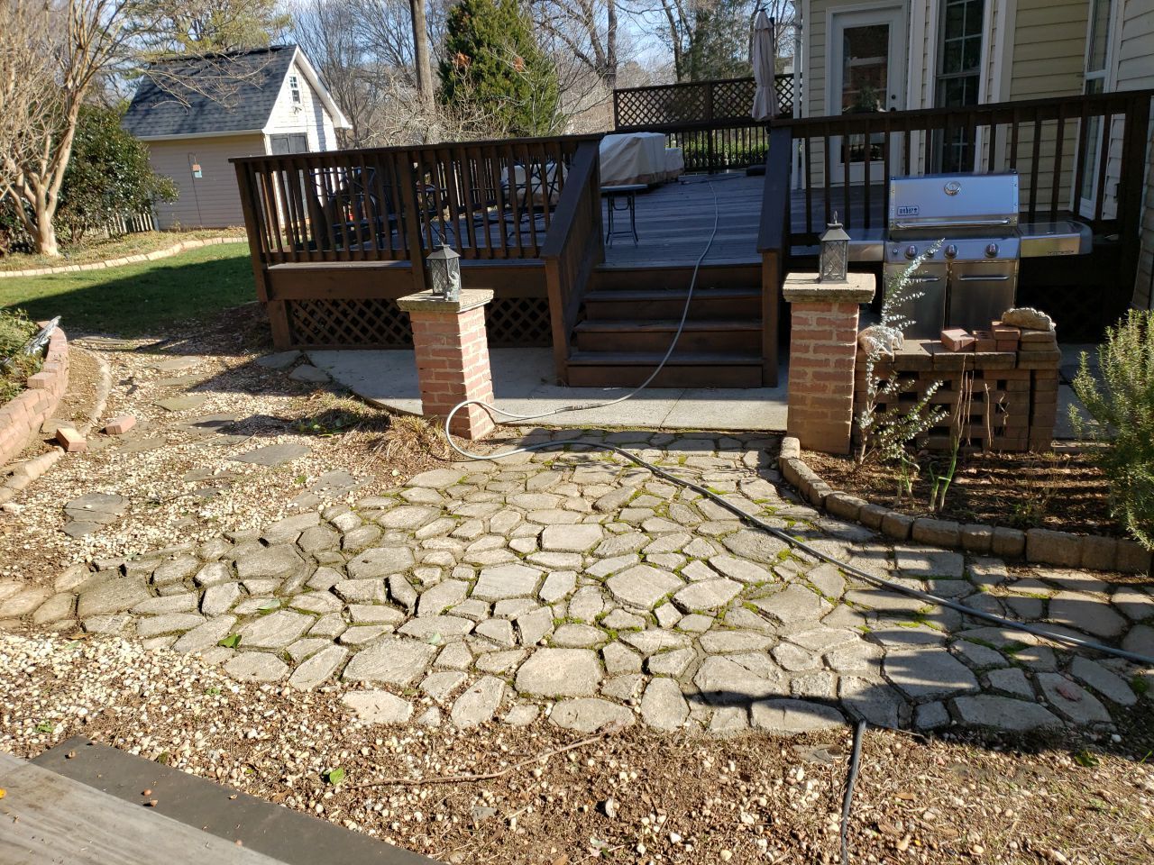 House Wash using cleaner by G&H Home Tech Pros LLC