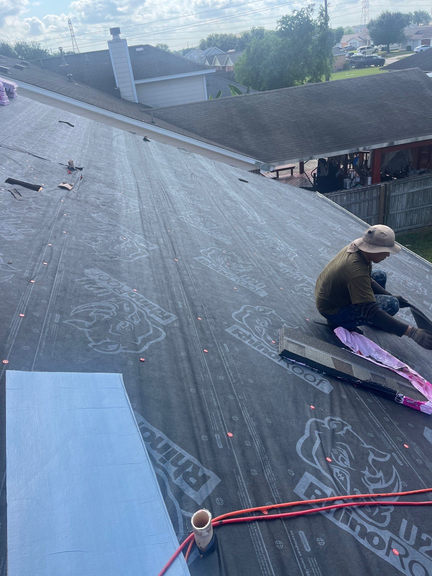 Residential Roofing Repair using Owen's Corning Duration (Lifetime) Shingles by Roof Repair Company