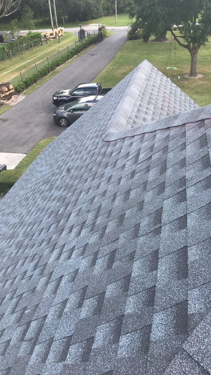 Residential Roofing Installation using GAF HDZ Shingles by Protek Roofing Heating Air & Solar