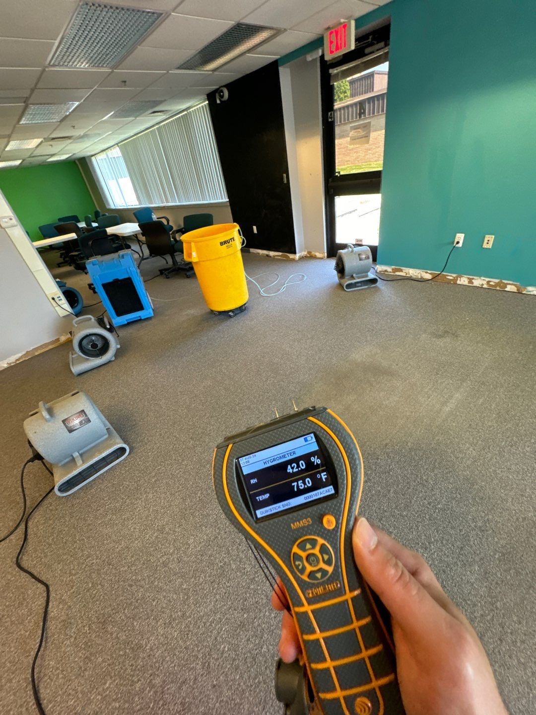 Project in Warren by EzDry Water Mitigation & Property Restoration