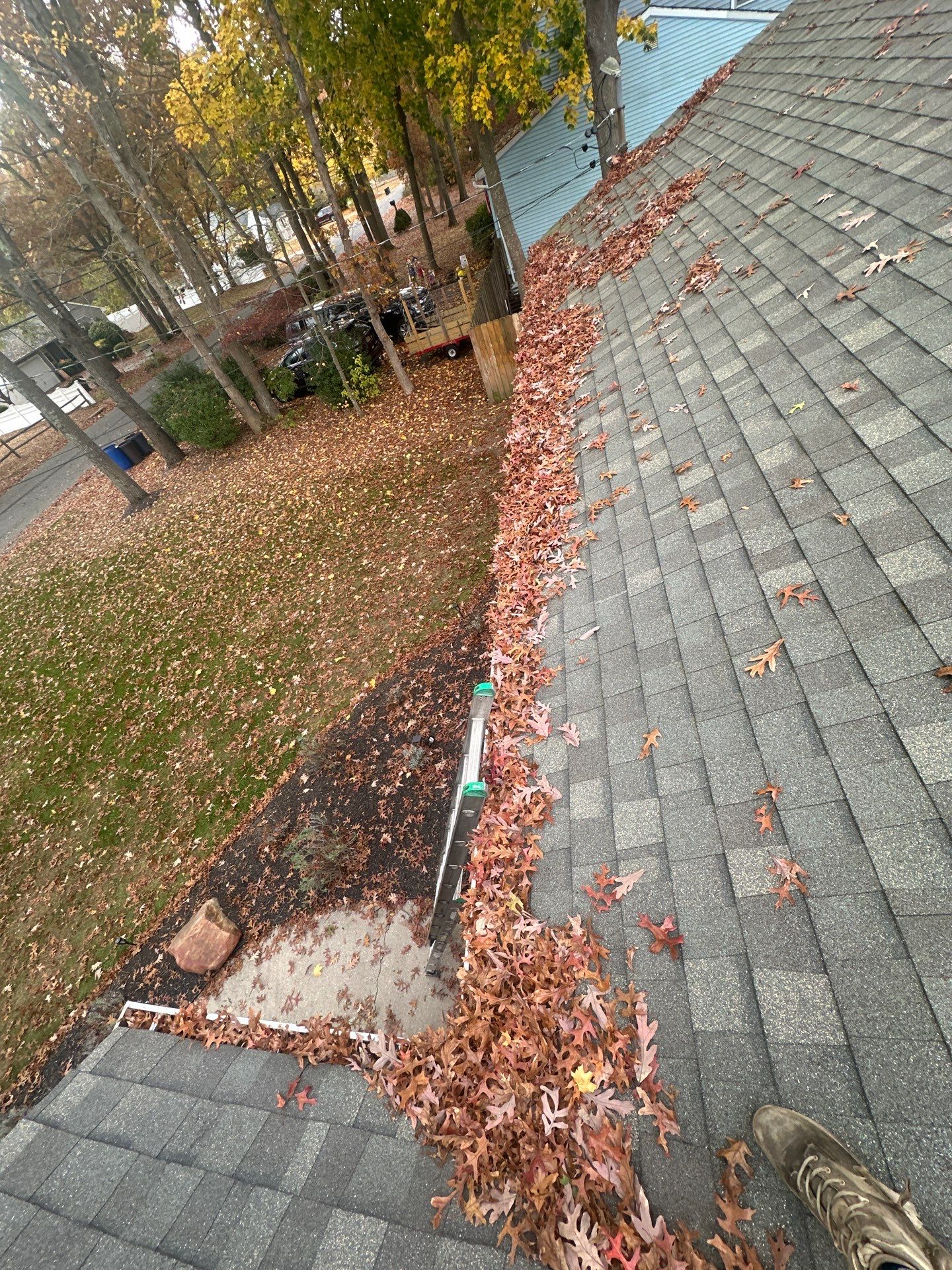 Gutter Cleaning using Gutter Cleaning Supplies by Above All Gutters 