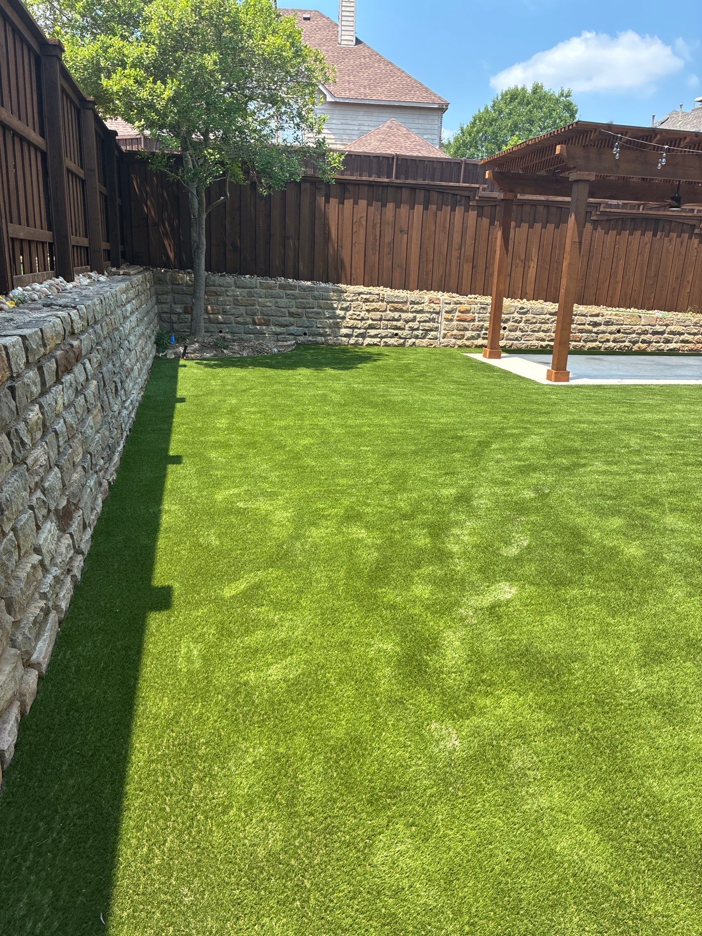 Project in Plano by Turf Concepts