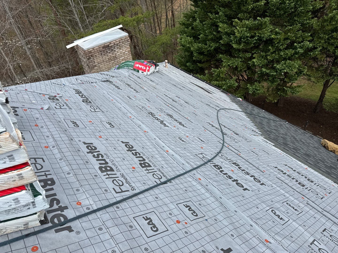 Project in Rocky Face by Aultman Roofing