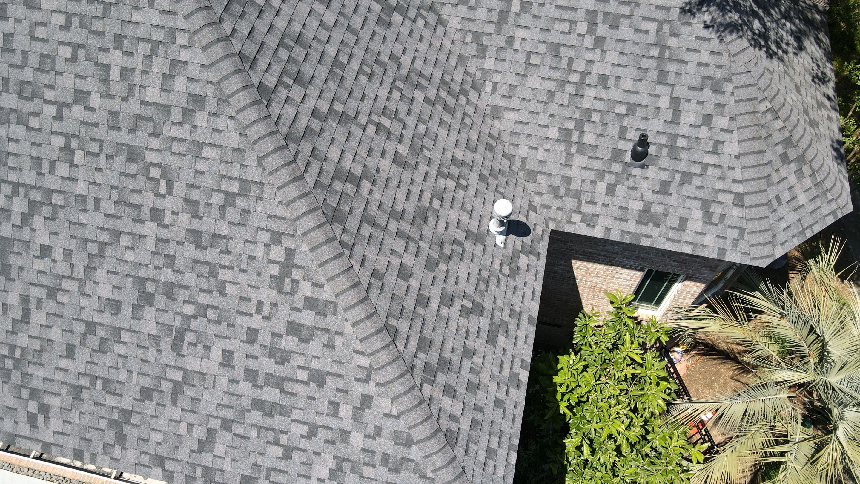 Residential Roofing Installation using Owens Corning Duration Midnight Plum by Indigo State Roofing