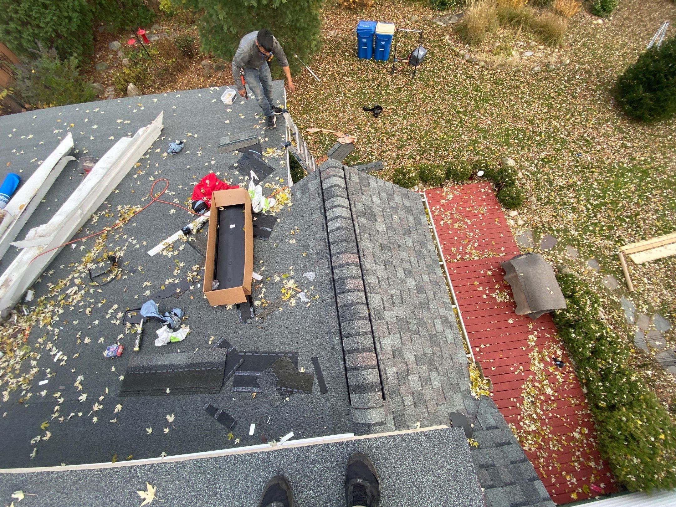 Roof Replacement using CertainTeed Landmark by 180 Contractors