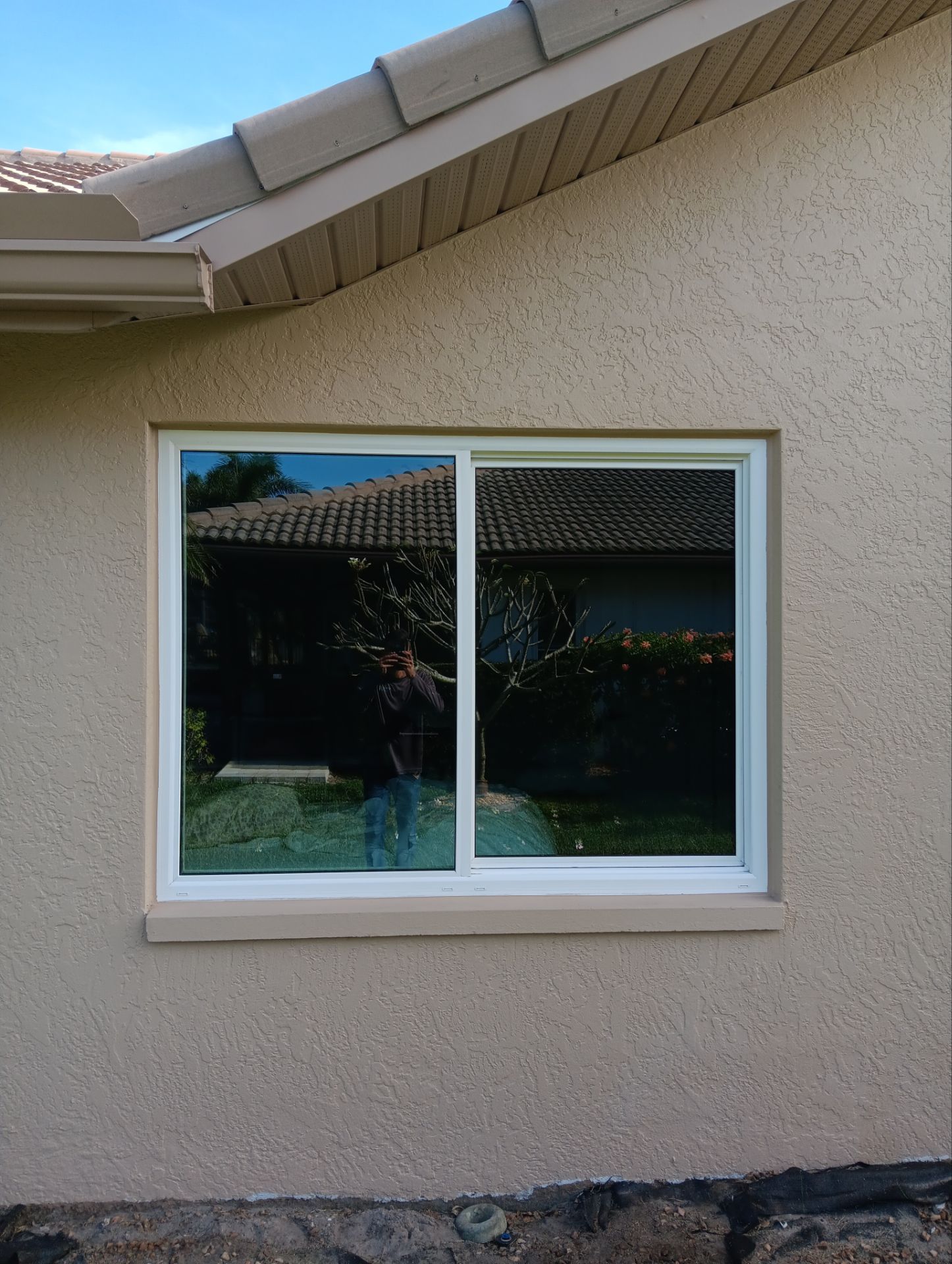 Window Installation using PGT Vinyl by Windows For Life 