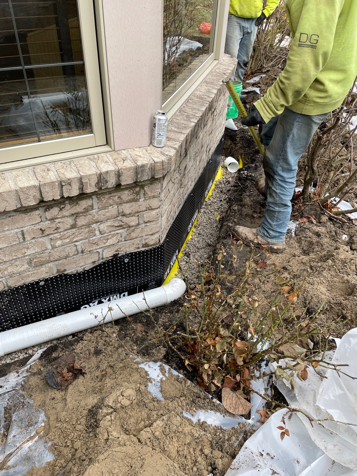 Exterior Shallow System by Toledo Basement Repair