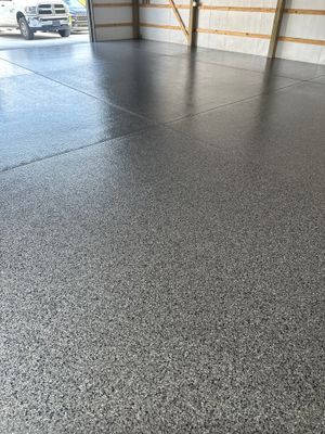 Garage Floor Coating using Nightfall