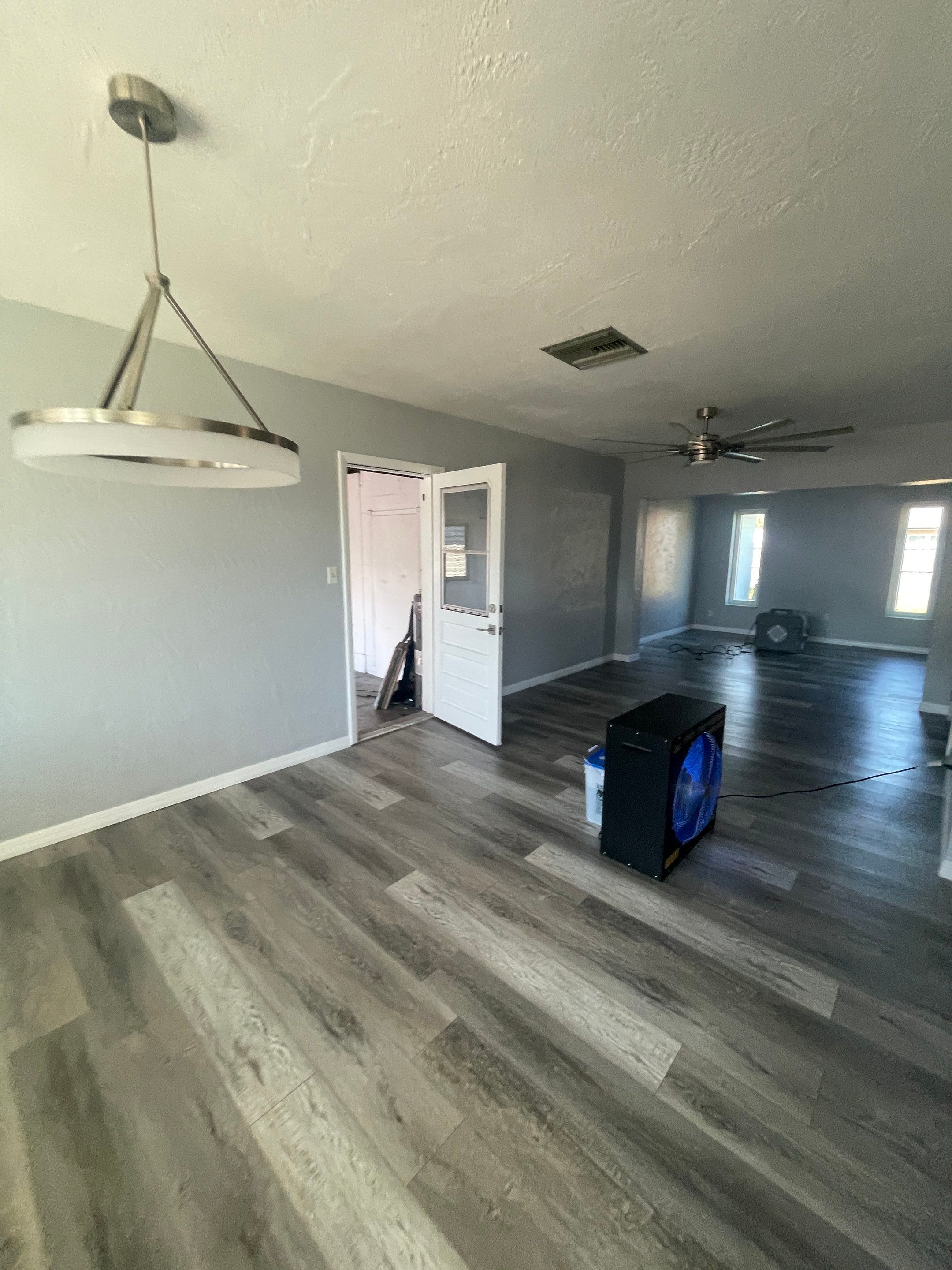 Smoke Damage from stove fire by Bay Coast Restoration 