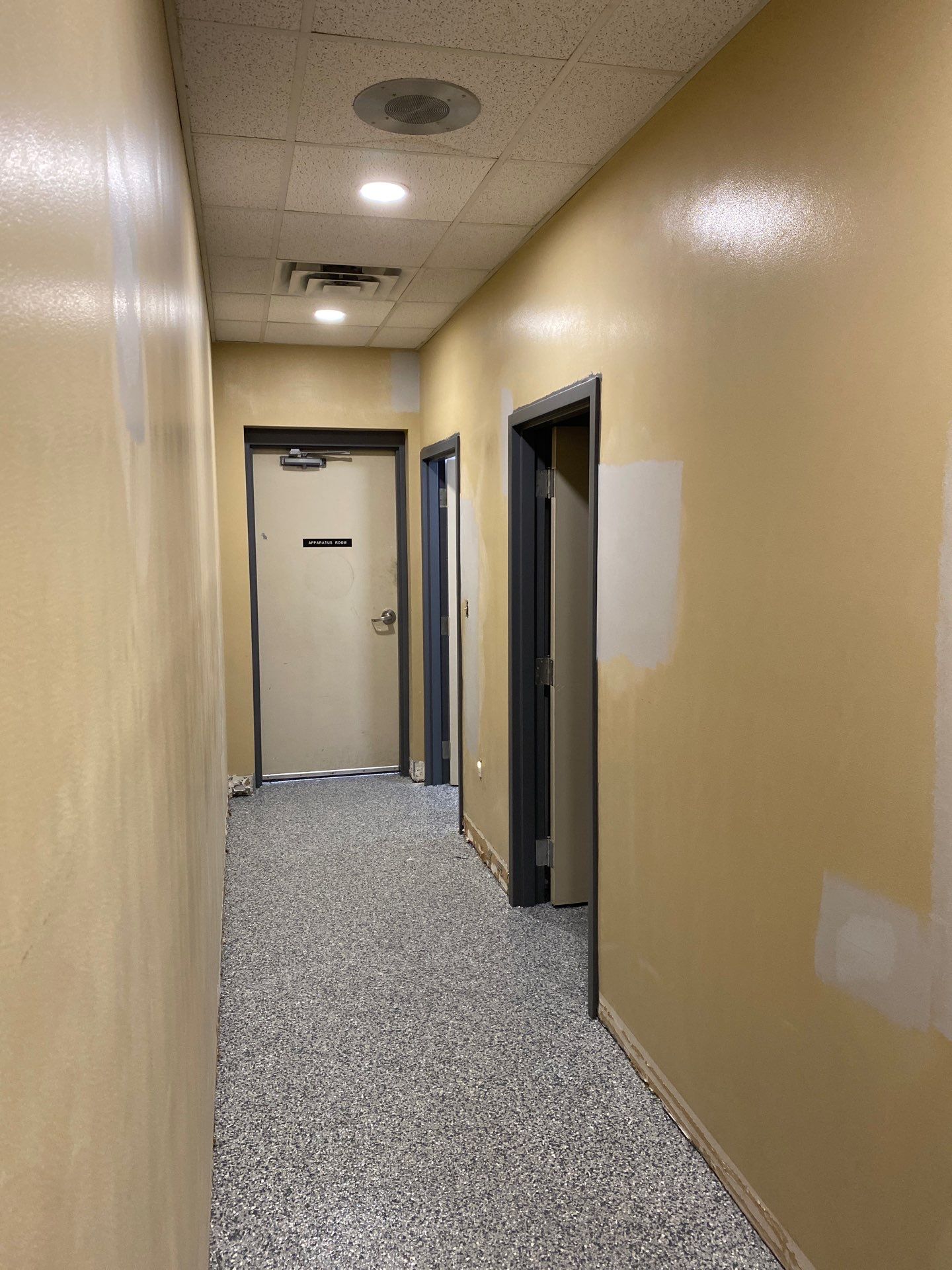 Muskegon Township Fire Department – Epoxy Flooring & Interior Painting by Gordon Painting