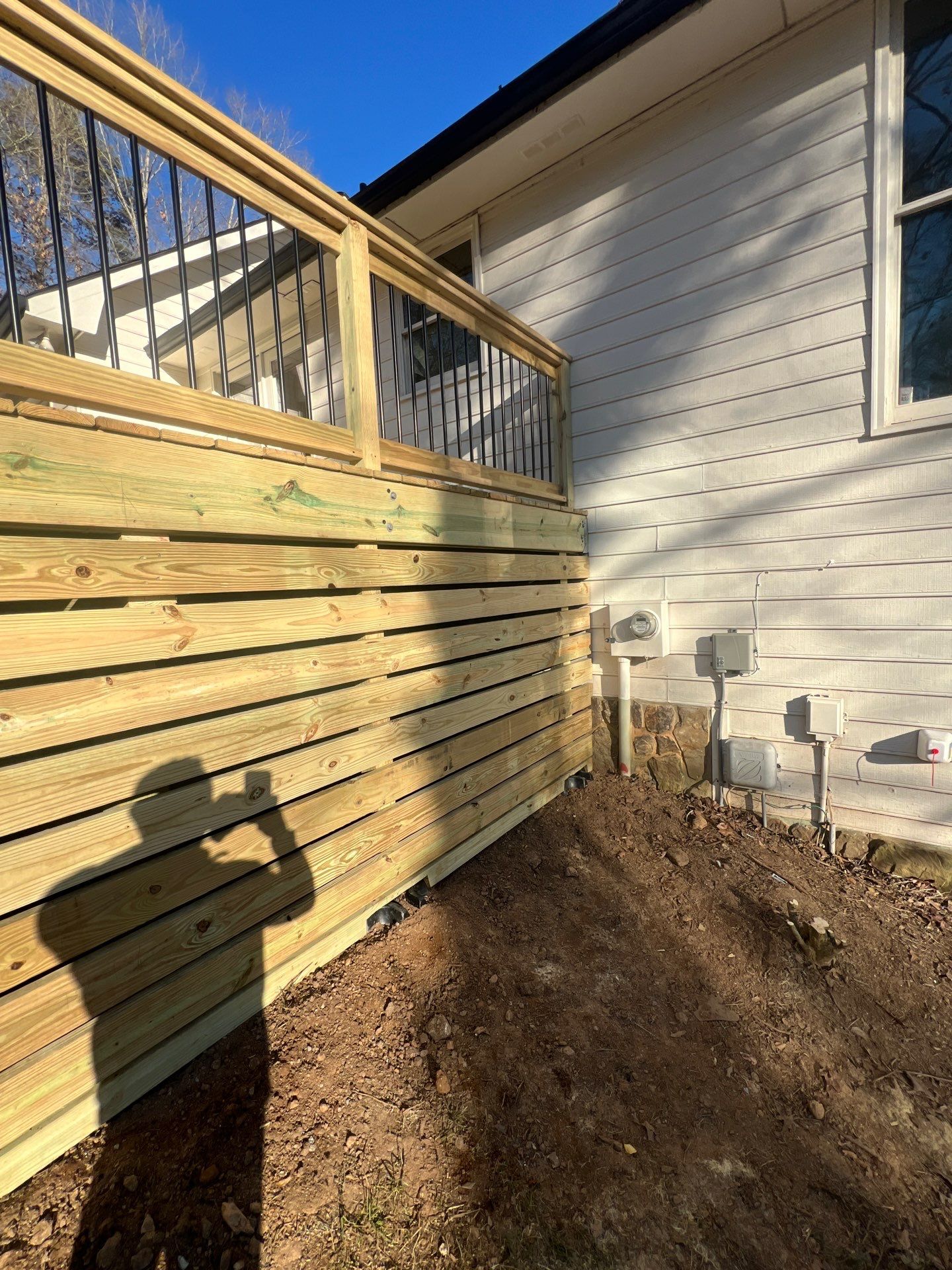 Woodstock, GA Wood Deck Build by Nelson Exteriors