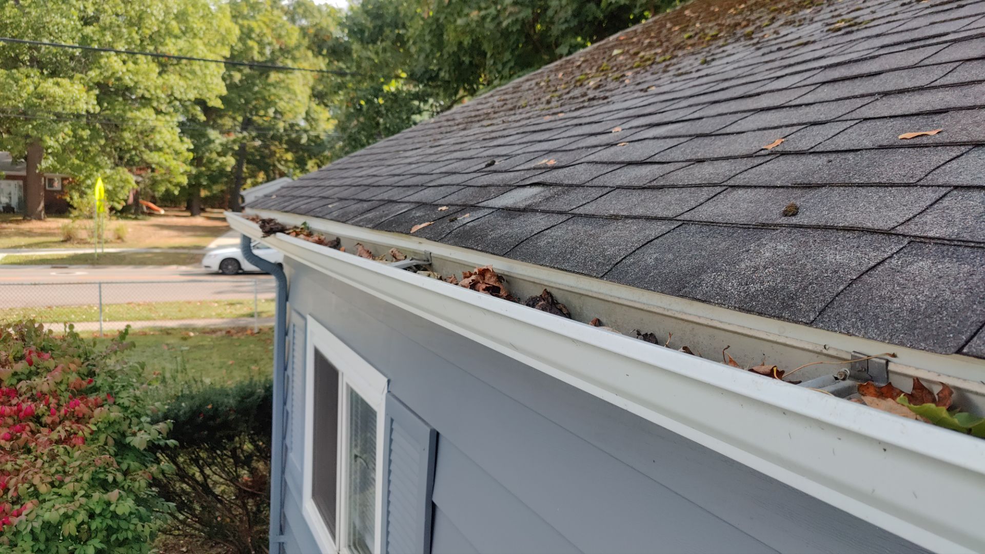 Roof Replacement using Owens Corning Midnight Plum by 180 Contractors