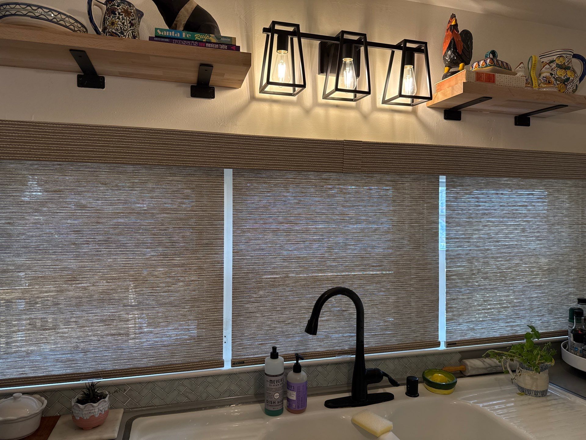 Roller Shade Installation in Severna Park by Southern Maryland Custom Blinds