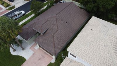 Residential Roofing Installation using Eagle Roofing Tile