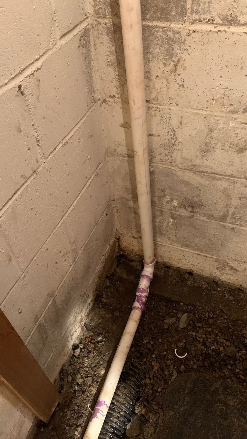 Custom Dual Sump System for Maggie by Waterproofing Northeast