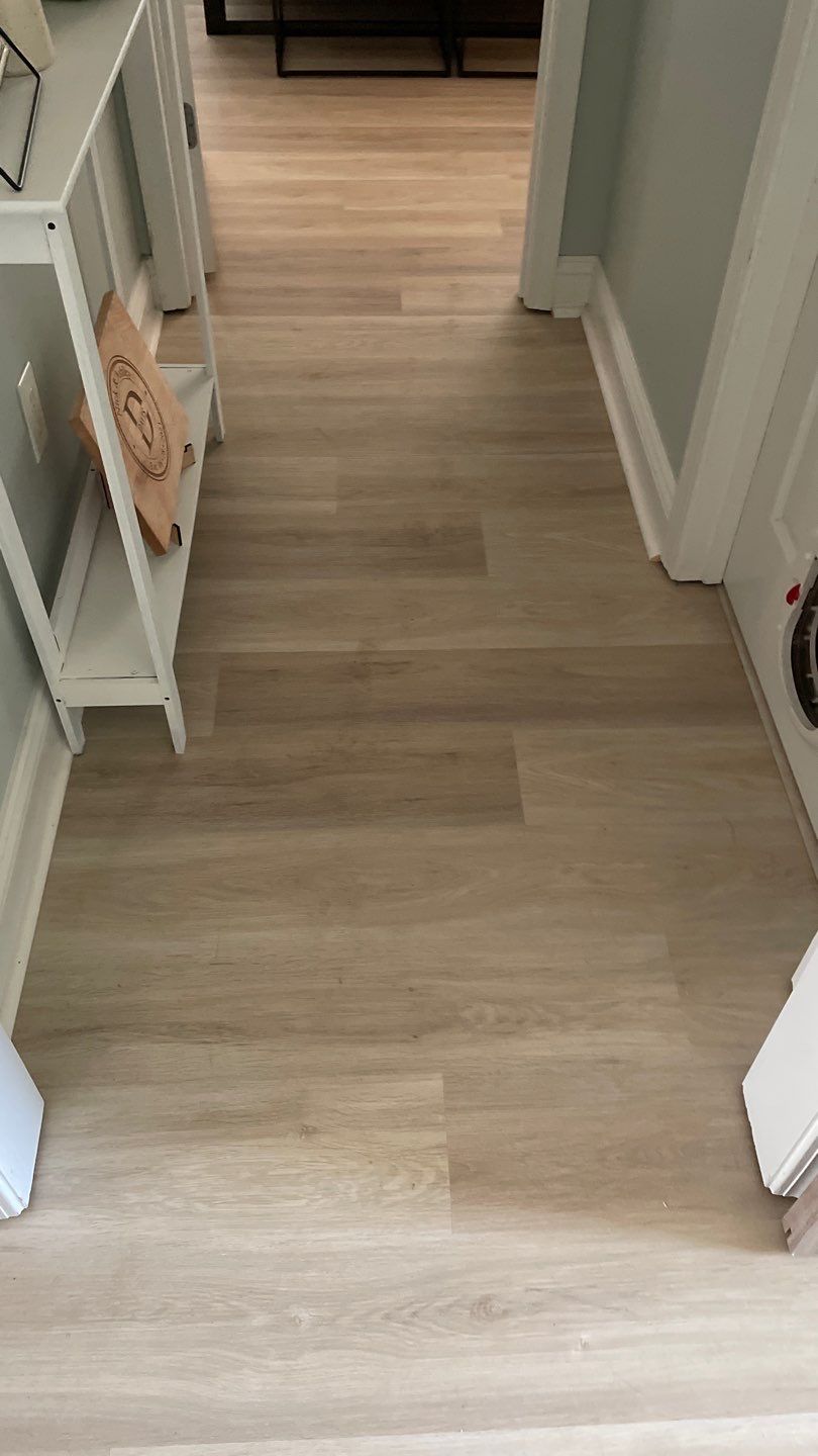 LVP Installation Throughout Home by Footprints Floors of Coastal Carolina