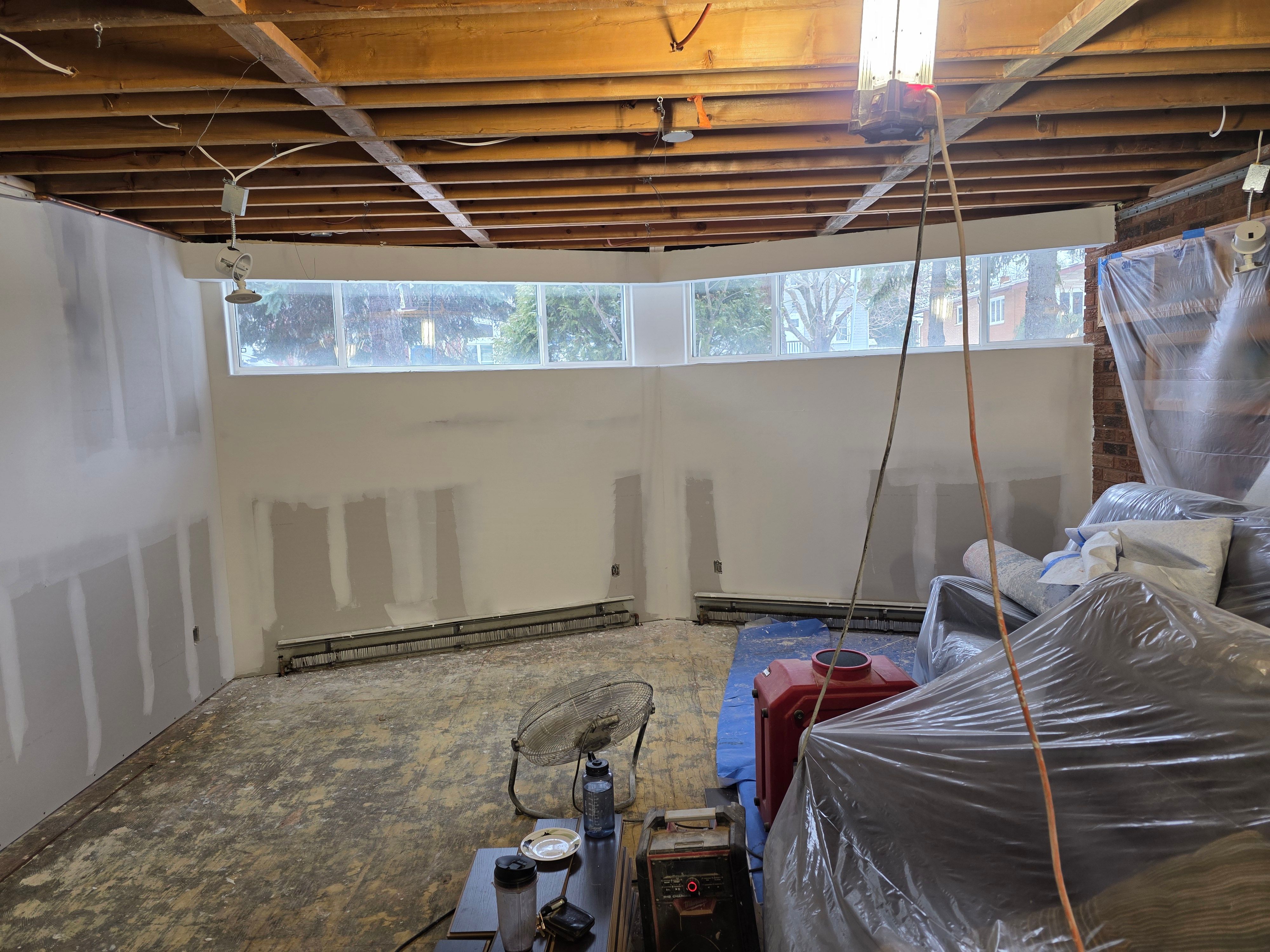 Basement Reno by Impact Construction Sudbury