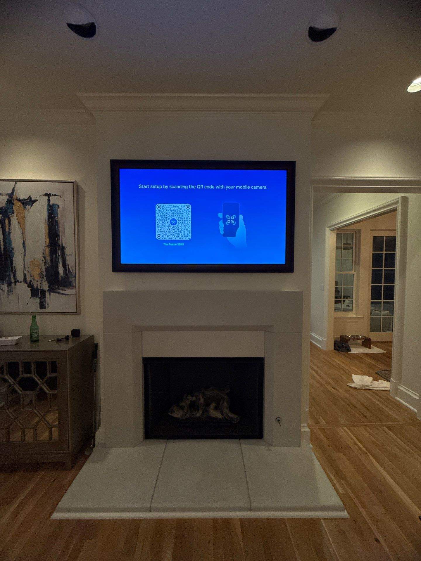Lifestyle TV & Frame TV Installation Projects by Hangman Mounting & Installation 