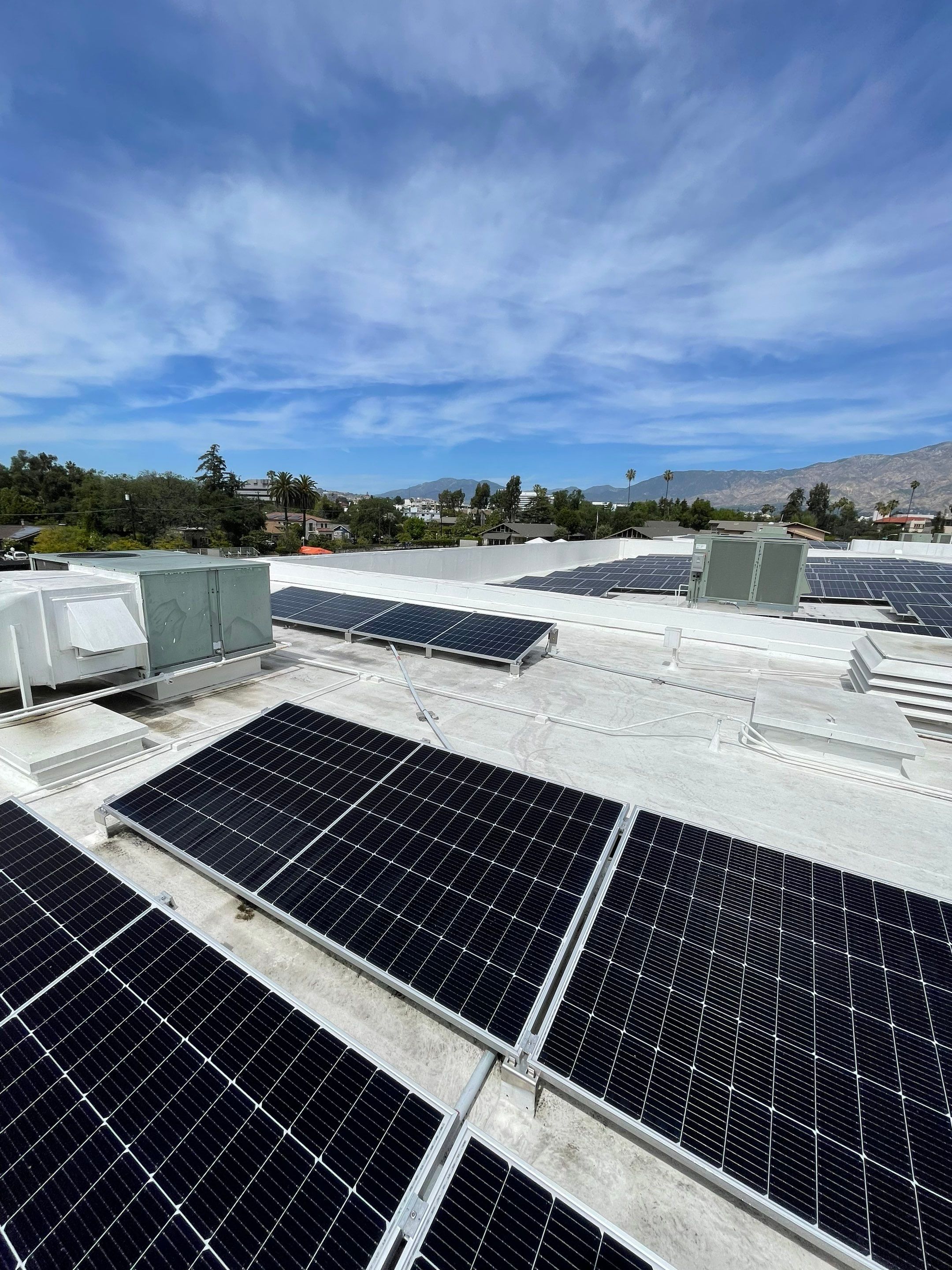 Commercial Solar Panel Cleaning by Palm Coast Solar Cleaning