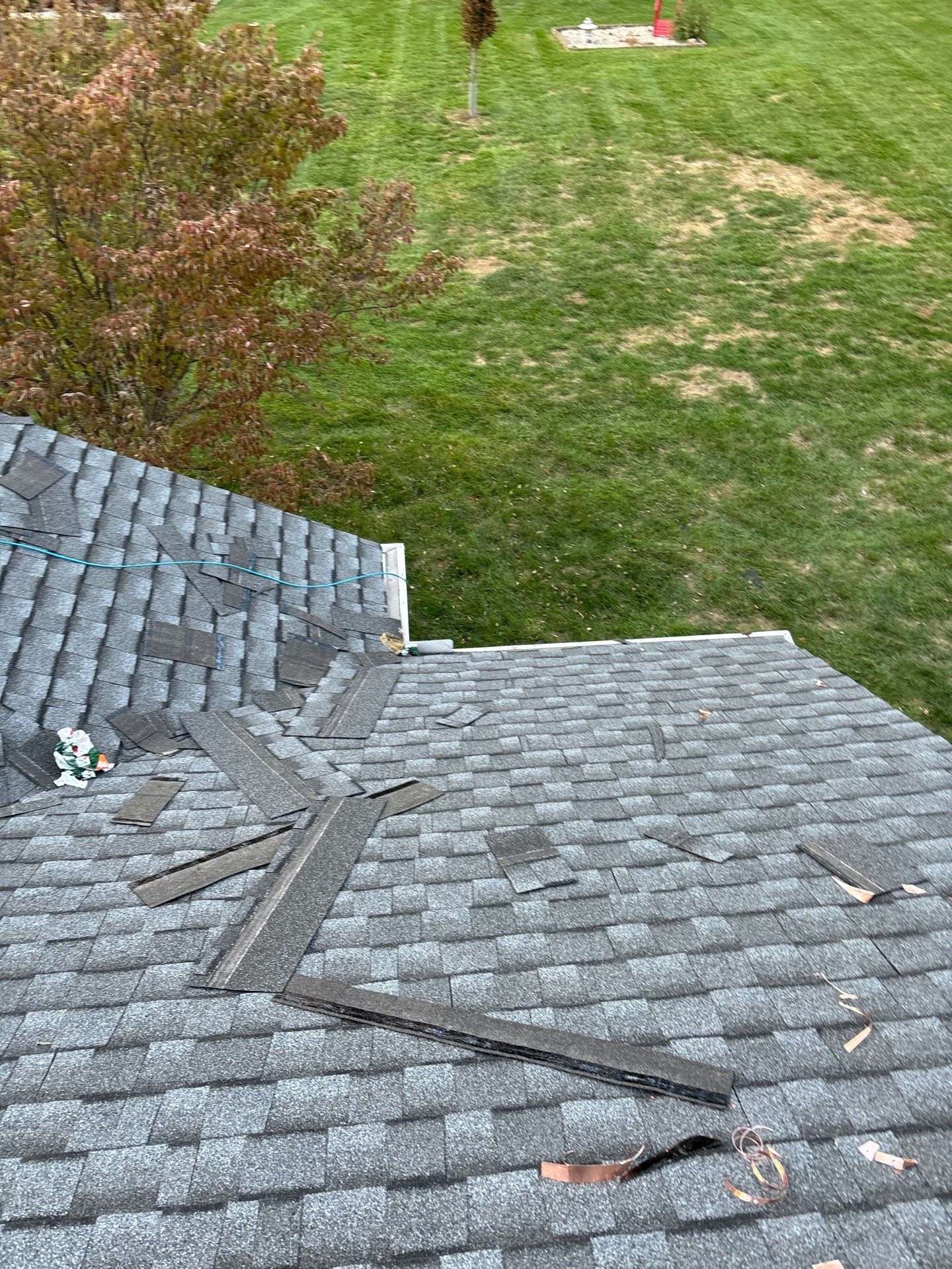 Residential Roofing Installation using Timberline UHDZ Shingles - Pewter Gray by RoofX 
