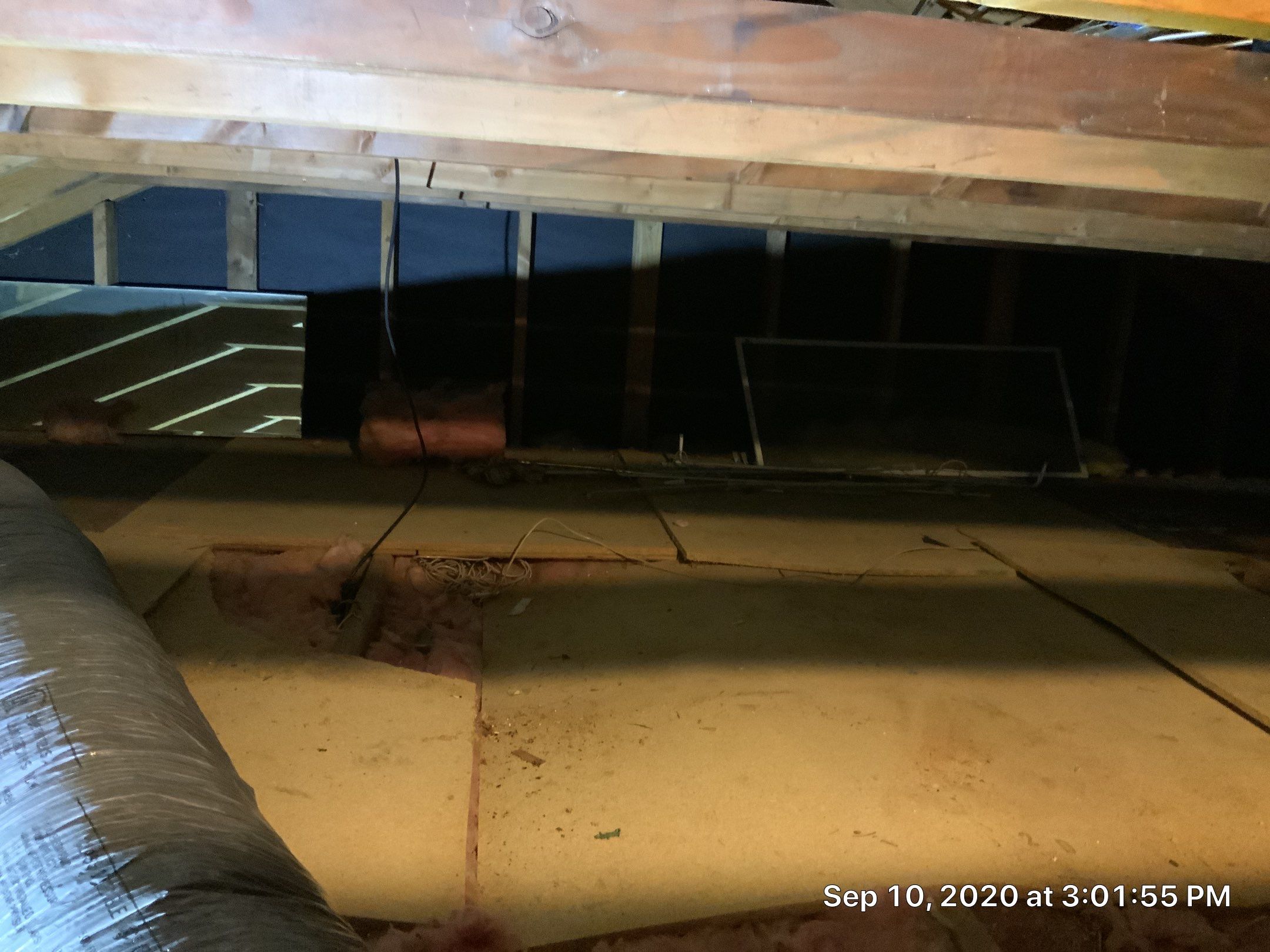Attic Mold Remediation Job in Vernon Township, NJ by Pure Service Pro, LLC 