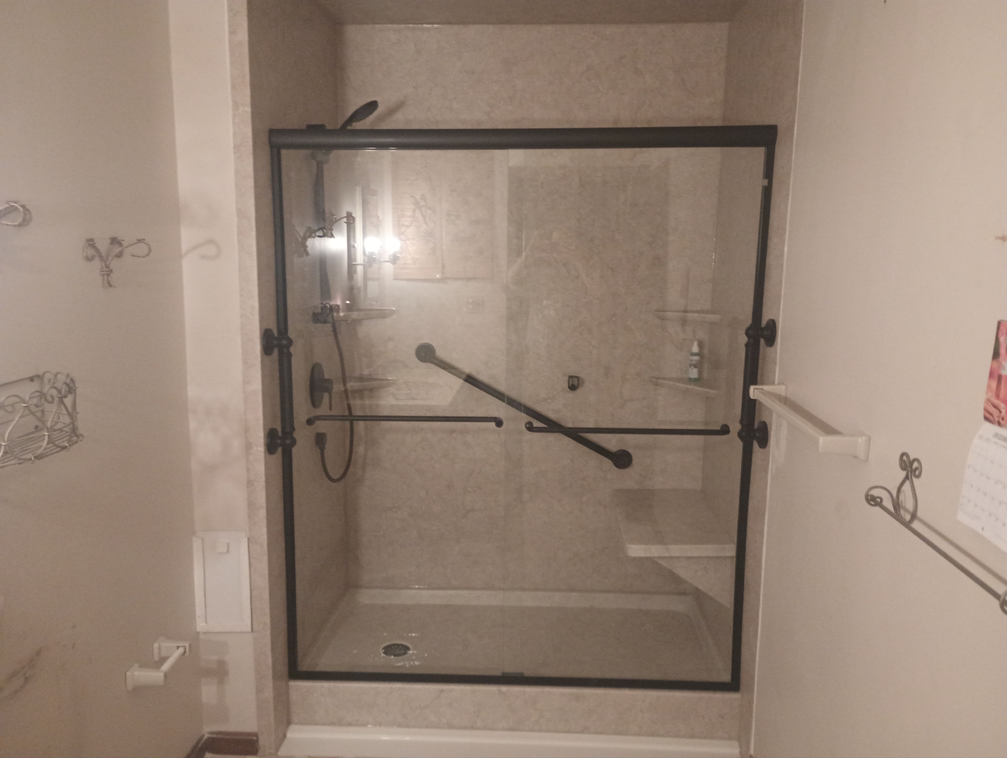 Tub to Shower Conversion using BCI Acrylic Shower System by Secure Construction Company Inc