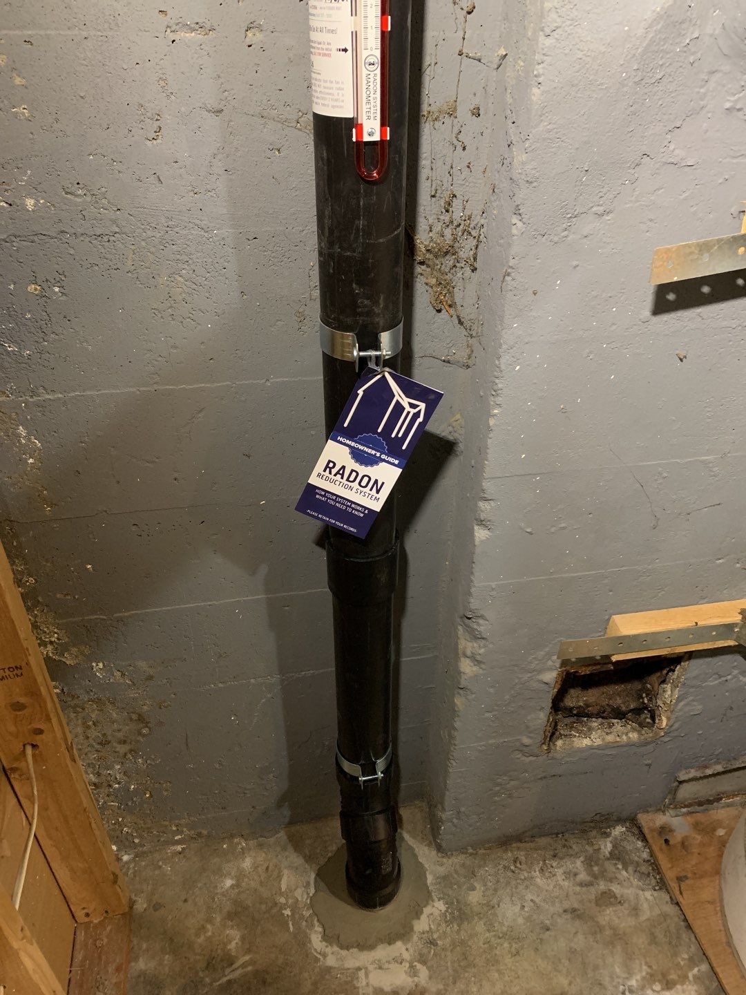 Subslab Radon System by JustRadon.Com