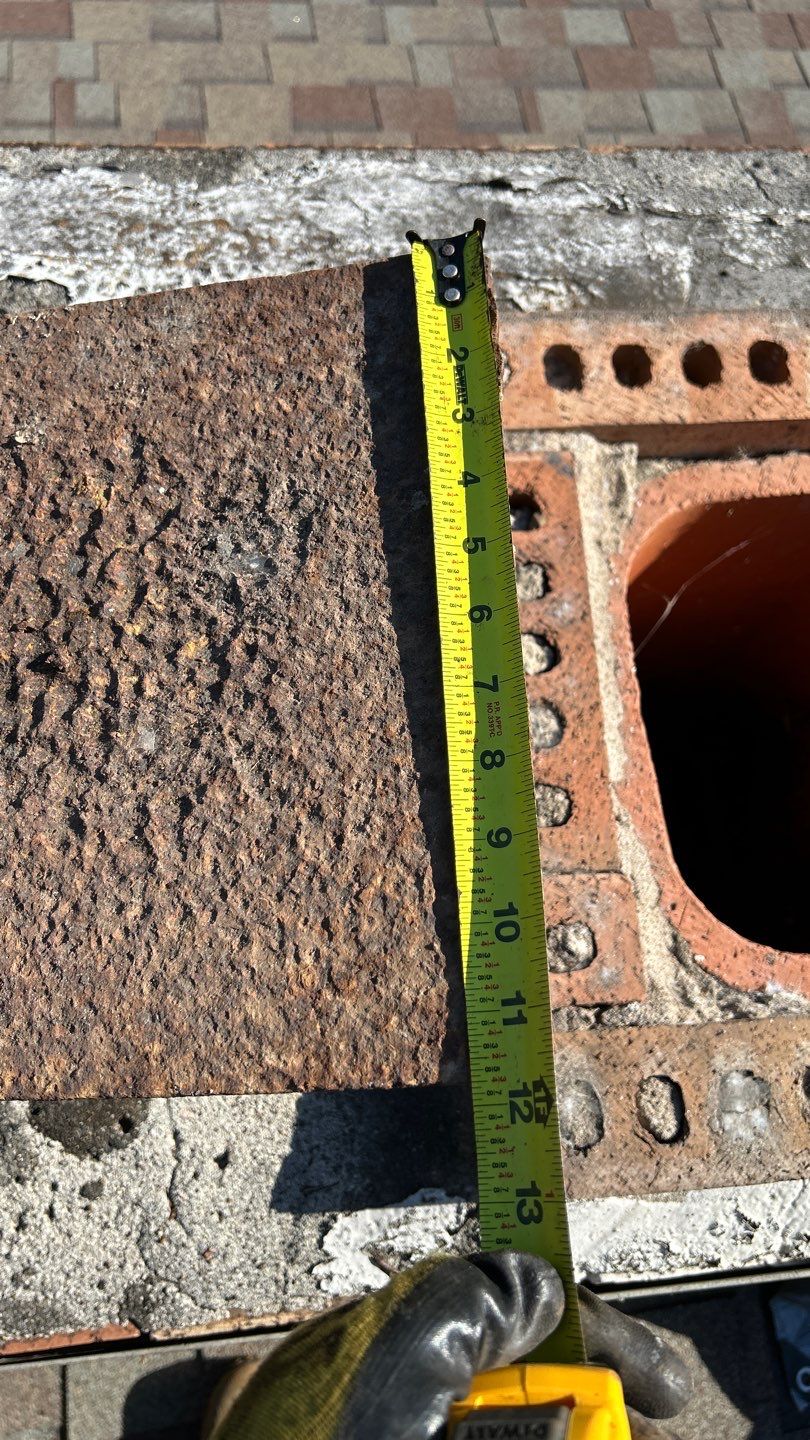 Residential Roofing Repair using Custom Fabricated Metal Spark Arrestor by Lighthouse Roofing