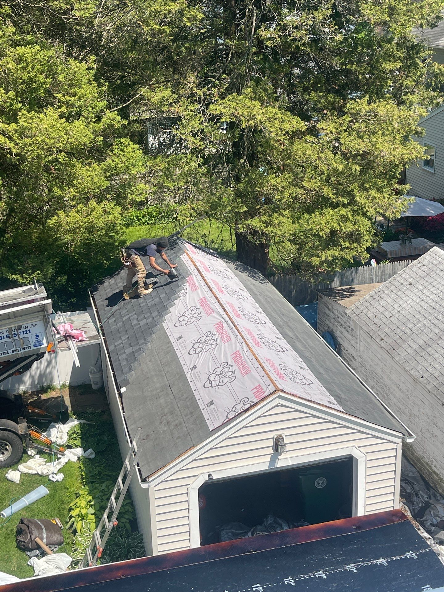 Residential Roof Replacement With Owens Corning Shingles in Stratford, CT by A Plus Exterior