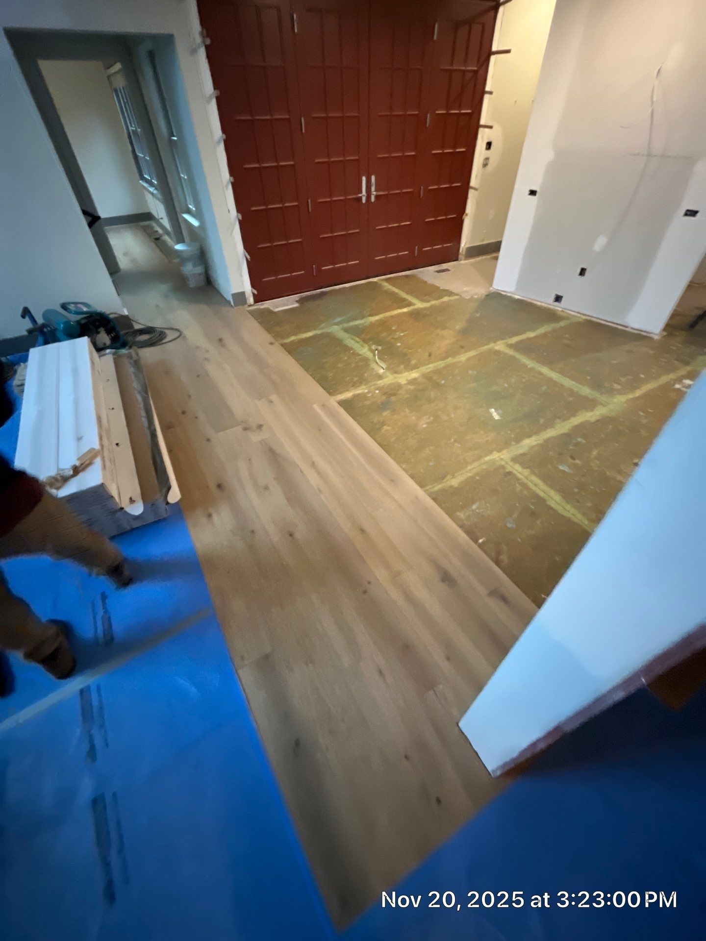 Duchateau Harmattan Hardwood with Matching Treads! by RTBaldwin Hardwood Floors