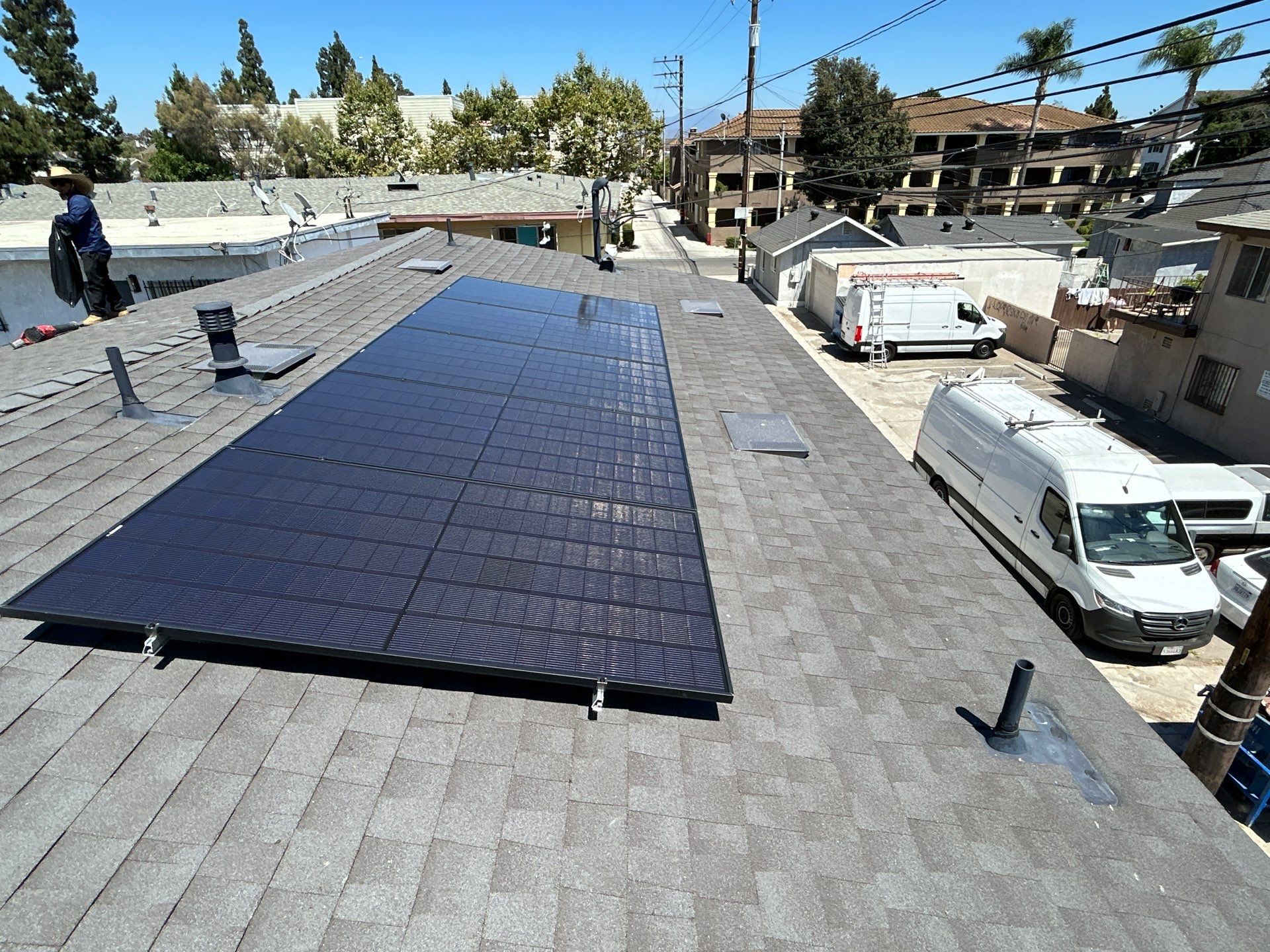 ADU Solar Panel System Installation in Santa Ana by AWS Solar