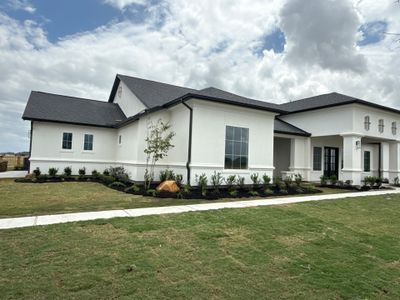 Custom Stucco Masterpiece with Precision Foam Detailing – Waller, TX
