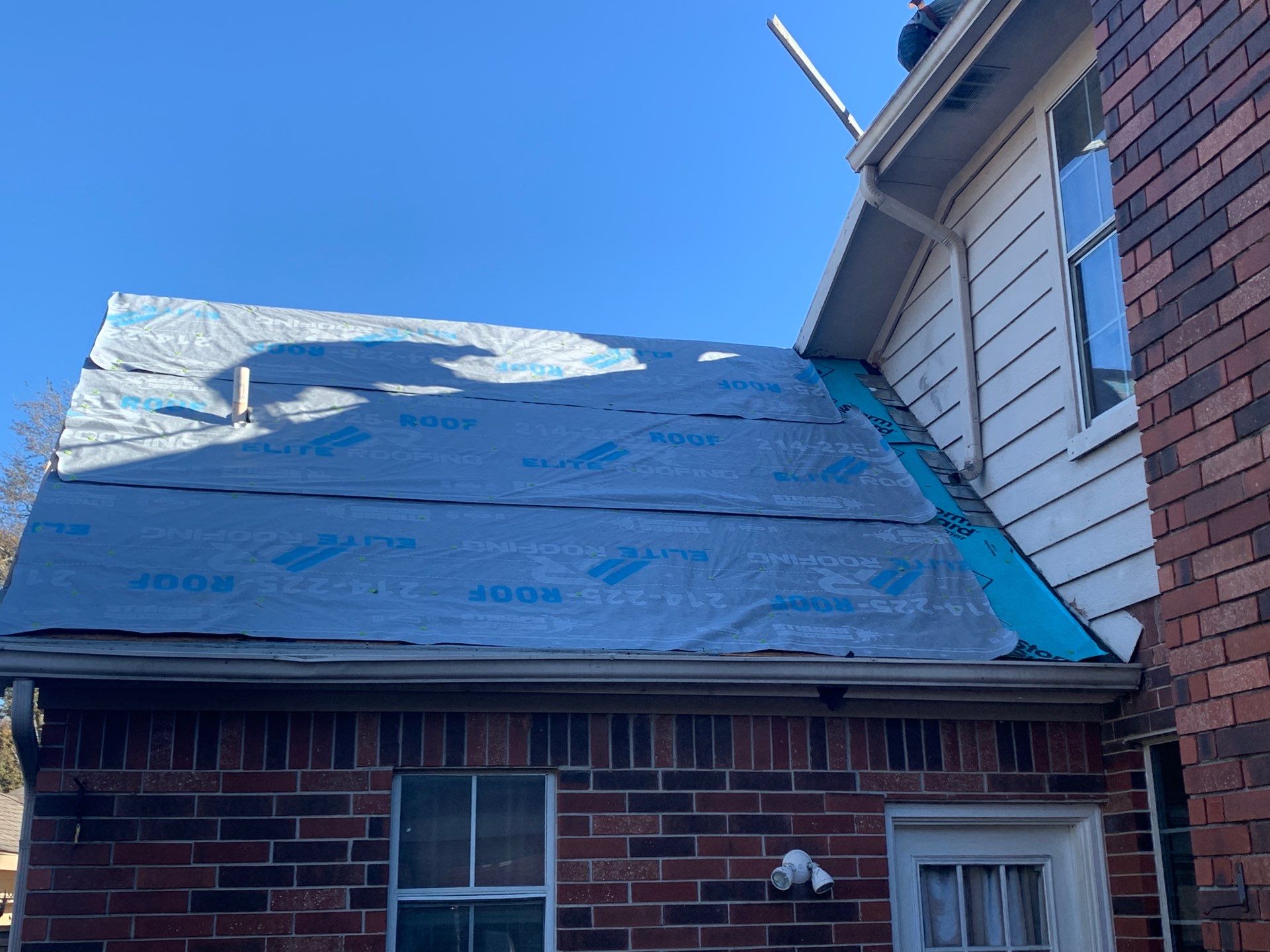 Residential Roof Replacement using GAF HDZ - Weathered Wood by Elite Roofing LLC